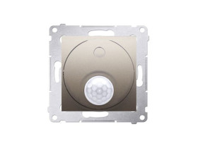 SIMON 54 Wyłącznik z czujnikiem ruchu z przekaźnikiem złoty mat DCR10P.01/44 KONTAKT SIMON