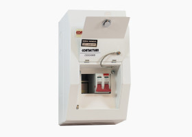 Rozdzielnica tablicowa 2 moduły modułów 63A Stal Contactum