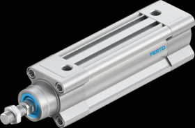 2123087 Standard cylinder, DSBC, dia. 32 mm, M10x1.25, G1/8, PPSA