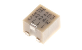 Potencjometr dostrojczy 20kΩ SMD 0.25W 12 -zwoje Regulacja górna