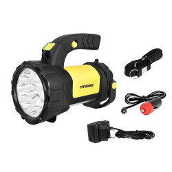 Latarka ręczna TS-1871 15LED+COB 2W żółta z akumulatorem TIROS