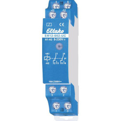 Eltako 22002601 ER12 Relay 230V 4A 2 Change-Overs Low Noise LED Display