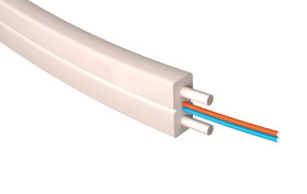 Kabel światłowodowy FTTH 2J płaski 100N
