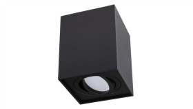 Oprawa Natynkowa Halogenowa Spot Tuba Ruchoma Amat-L Gu10 Kwadratowa Czarna...