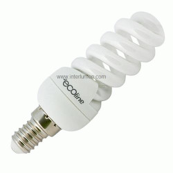 11W E14 spirala 827 mini ECOline 4024 6lat