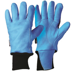 Rękawice robocze rozmiar: 10 materiał: Bawełna, skóra zastosowanie: Cold Resistant, Waterproof