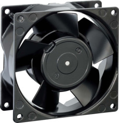 AC axial fan, 230 V, 92 x 92 x 38 mm, 75 m³/h, 36 dB, sintec slide bearing, ebm-papst 3650