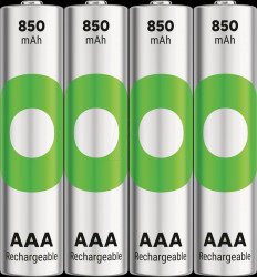 GPRHCH83E033 ReCyko, NiMH rechargeable battery, AAA (Micro), 850 mAh, pack of