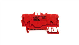 Złączka Szynowa 4-Przewodowa 1,0Mm2 Czerwona 2000-1403 Topjobs