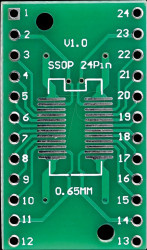 SMA-SOP24 Developer boards - SMD Breakout Adapter, SOP24 / SSOP24 / TSSOP2