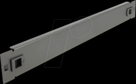 66577 Blind Cover 19", tool free, 1 HE, black