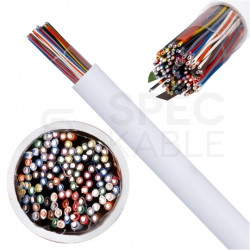 Kabel stacyjny parowany YTKSY 53x2x0,5mm2 biały 300V drut Bitner