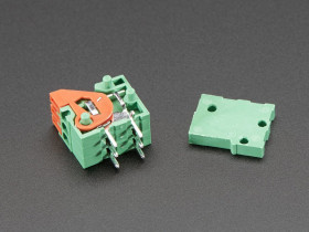 Configurable Spring Terminal Blocks - 3 Pin 0.1" Pitch R/A - x 5