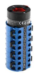 Przełącznik krzywkowy 2-pozycyjny Kraus & Naimer 8P 60° 20A