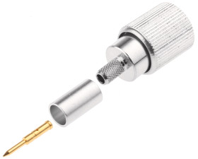 Złącze koncentryczne Montaż na kablu Męski 75Ω typ złącza Złącze 1.6/5.6 0 to 1GHz Połączenie zagniatane typ kabla BT