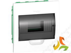 Rozdzielnica podtynkowa 8 modułowa 1x8M drzwi transparentne IP40 EZ9E-1-8-PT-T EASY9 EZ08S2F SCHNEIDER ELECTRIC