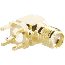 TruComponents 160805 SMA connector Socket, horizontal mount 50 Ω