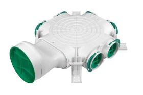 Skrzynka rozdzielcza boczna rekuperacja fi 160-6x75 Awenta VCB160-6