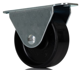 Koło samonastawne średnica kabla 45mm Płyta Tente 40kg wysokość całkowita 49mm