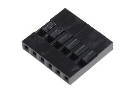 Obudowa złacza czarna 1x6PIN r.2.54mm (10 szt) /1034