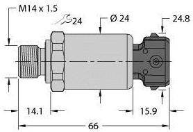 Turck Przetworniki ciśnienia 1 szt. PT600R-2119-I2-AMP3J1
