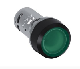 CP2-13G-10 przycisk bistabilny wklęsły 1NO zielony 230 V AC/DC (1SFA619101R1312)
