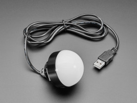 Adafruit Sealed Tri-Color USB Controlled Hemisphere Alarm Light