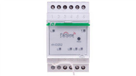 Fihome Radio Ściemniacz Dwukanałowy Z Nadajnikiem Dwukanałowym Na Szynę Din...