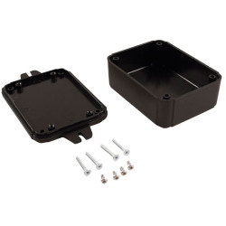 Hammond RL6435-FBK Project Enclosure Flanged GPABS 150x100x60mm Black
