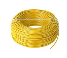 Przewód instalacyjny H05V-K (LgY) 1x1 żółty = rolka 100m