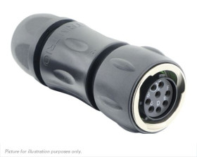 Złącze wielostykowe przemysłowe 8-pinowe Montaż na kablu Wtyczka Souriau Sunbank by Eaton