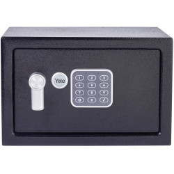 YALE YSV/200/DB2 Home Safe, Electronic, Keypad &amp; Key, Auto Lock, Easy Install