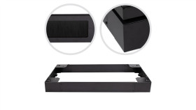 Cokół Do Szafy Rack 19 Neku 600X1000 H=100Mm Czarny Z Kompletem Śrub Mocujących