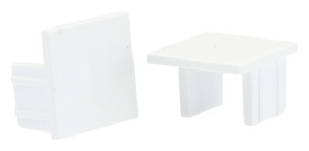 Akcesoria do koryt kablowych uPVC Końcówka Miniature PVC 16 x 16mm Schneider Electric