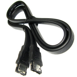 Kabel E-SATA - E-SATA 1.0M czarny