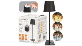 Lampka Stołowa Tl-06 Led 3W Black