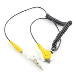 Elastyczny przewód uziemiający ze złączem krokodylkowym