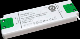 FTPC20V24-C2 LED power supply, 20.16 W, 24 V DC, 0.84 A, TÜV