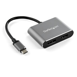 Adapter, 4K, do wyświetlaczy: 1, USB C, USB C, DisplayPort, HDMI