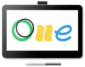 Wacom One 13 touch pen USB Tablet graficzny czarny, biały