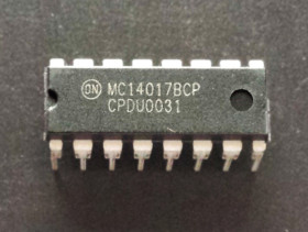 CMOS 4017 DIP16/25 ON