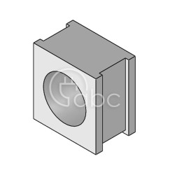 Moduł uszczelniający QT pojedynczy, QT 13, z otworem 1x13-14 mm, 42513