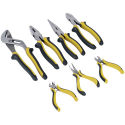 Siegen S0757 Comfort Grip Pliers Set 7pc