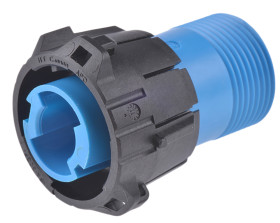 Wtyk Din 1 -pinowe Męski Montaż na kablu 48 V DC