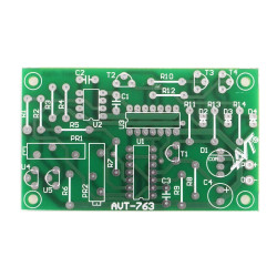 Wielobarwny termometr - PCB do projektu AVT 763