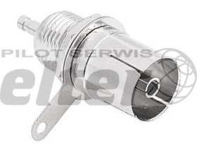 Gniazdo antenowe metal przykrÄ™cane do obudowy