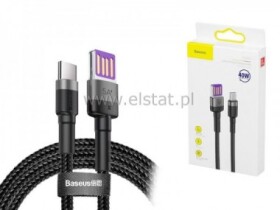 Kabel USB-Type-C 1m 5A Baseus, QuickCharge.