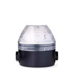 Sygnalizator 110 → 120 V Stroboskop Przezroczysty Montaż rurowy LED