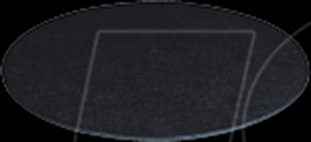 207539 Turntable mat, felt, black