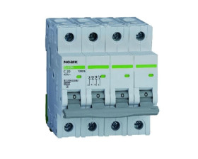 Wyłącznik nadprądowy 4P C 20A 6kA Ex9BN